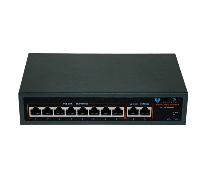 8+2 Port Poe Switch
