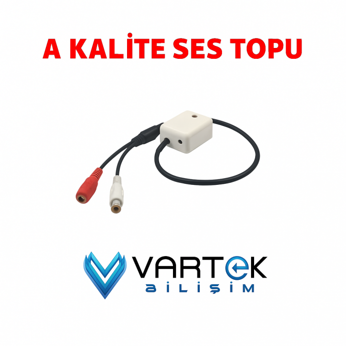 A KALİTE CCTV KAMERA MİKROFONU - GÜVENLİK KAMERASI SİSTEMLERİ