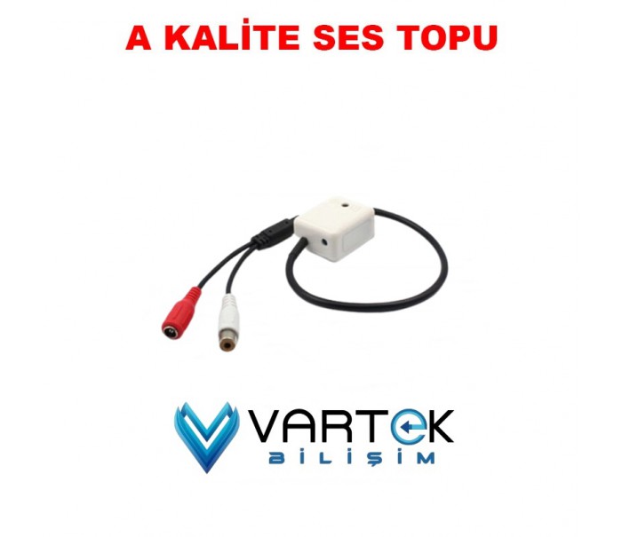 A KALİTE CCTV KAMERA MİKROFONU - GÜVENLİK KAMERASI SİSTEMLERİ
