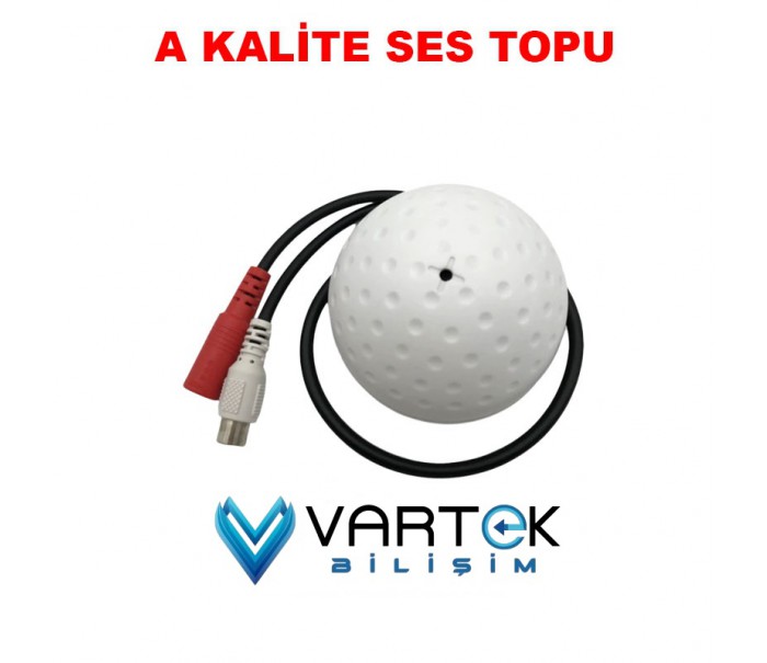 A KALİTE CCTV KAMERA MİKROFONU - SES AYARLI - ANFİLİ - GÜVENLİK KAMERASI SİSTEMLERİ