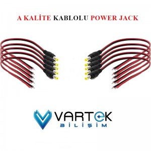 Güvenlik Kamera Besleme Power Jak 12v