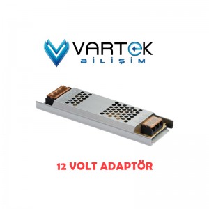 Slim Metal Kasa Adaptör 12v 5a Güvenlik Kamerası Led Uyumludur